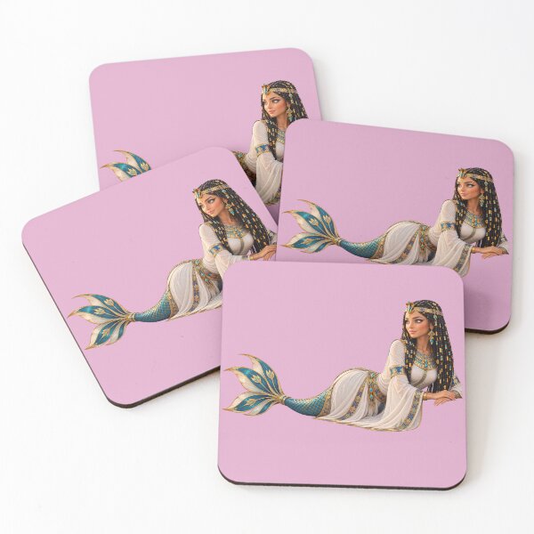 Item preview, Egyptian Mermaid Queen – Ancient Egypt Fantasy Art designed and sold by NEFERSIGN.