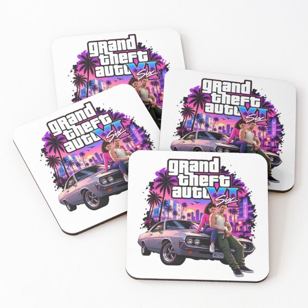 Item preview, GTA 6, Grand Theft Auto VI Graphic, Jason Lucia Vice City designed and sold by SheraGeschke.