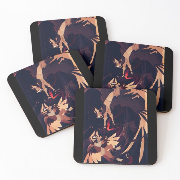 Item preview, Dark Winged Creatures in Intense Standoff Illustration designed and sold by fibiiistd.