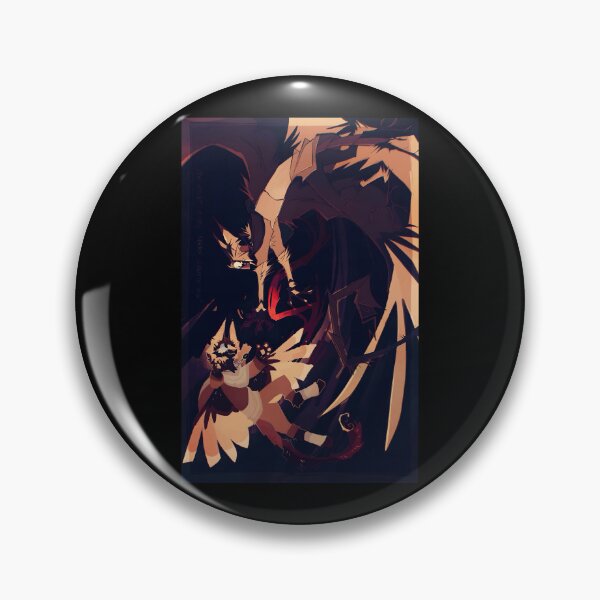 Item preview, Dark Winged Creatures in Intense Standoff Illustration designed and sold by fibiiistd.