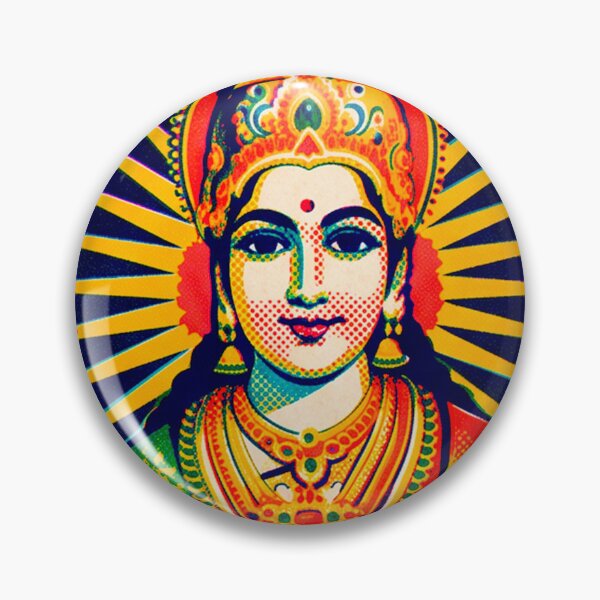 Item preview, Goddess Lakshmi Pouring Gold Coins on Lotus designed and sold by Fani*.