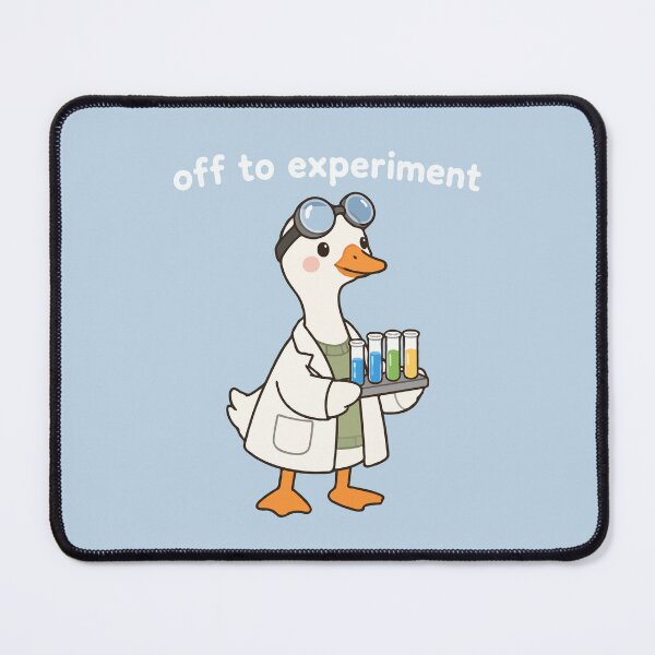 Item preview, Off To Experiment Cute Science Goose designed and sold by Channel1Design.