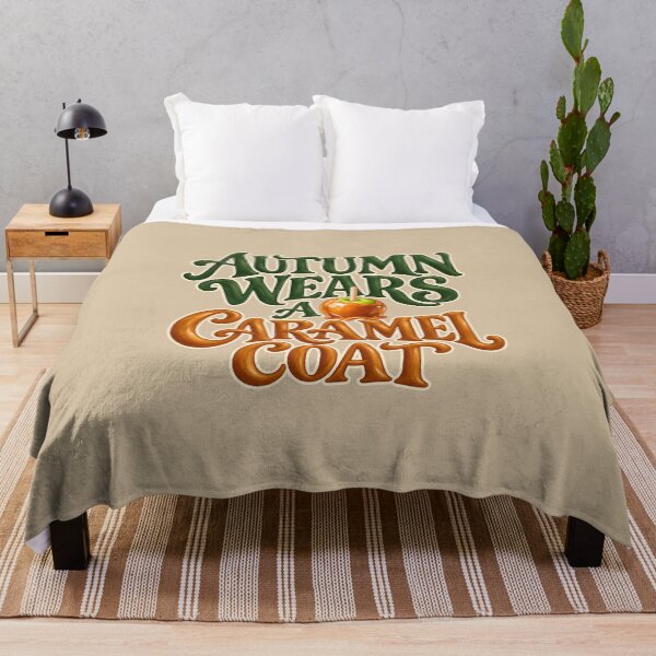 Item preview, Autumn Wears a Caramel Coat — Caramel Apple Design designed and sold by VioVibe.