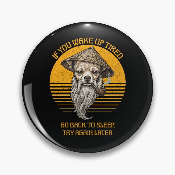 Item preview, Sleepy Chihuahua Pipe Hat Funny Tired Dog Quote designed and sold by d247.