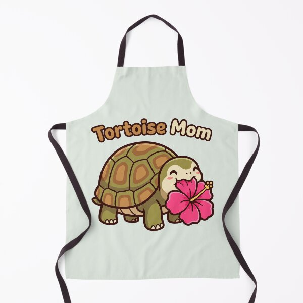 Item preview, Tortoise Mom, Cute Tortoise Eating Hibiscus designed and sold by Rariks.