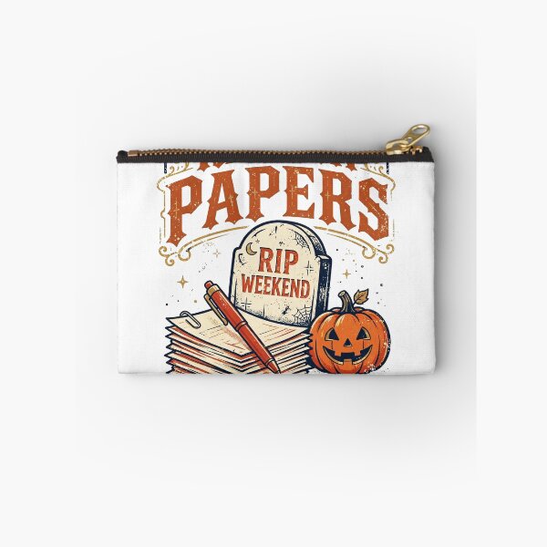 Item preview, Rest in Papers — Funny Halloween Teacher Shirt — Gift for Teacher designed and sold by theStaffRoomHQ.