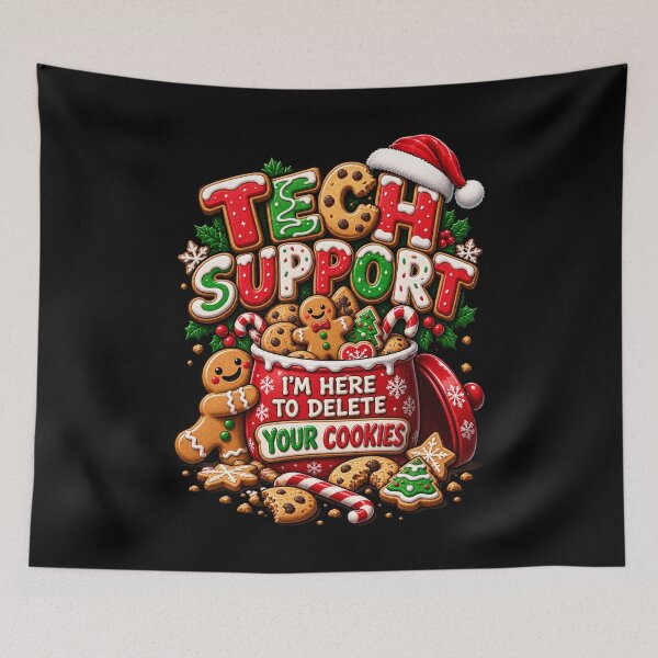 Item preview, Tech Support Christmas Cookie Design designed and sold by rafaeltto.