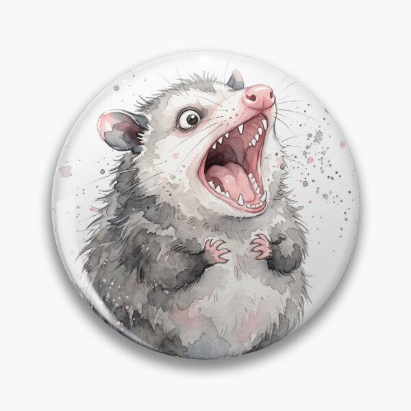 Item preview, Funny Screaming Opossum Cute Animal  designed and sold by Digitalphoto4u.