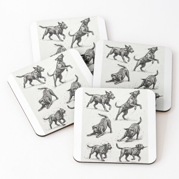 Item preview, Study of Labrador Movement in Sketch designed and sold by Goodthingstree.