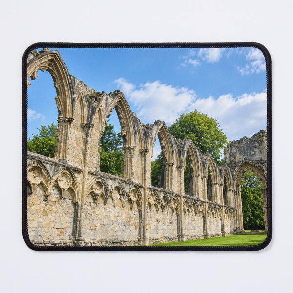 Item preview, Gothic Arches of St Mary's Abbey, York designed and sold by Astute-Artio-Photography.