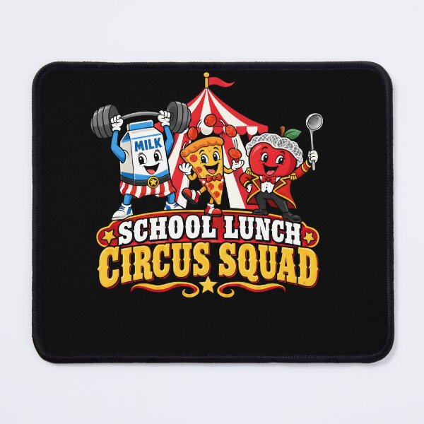 Item preview, School Lunch Circus Squad Cafeteria Nutrition Fruit Veggie designed and sold by clothesy7.