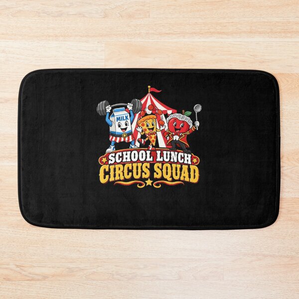 Item preview, School Lunch Circus Squad Cafeteria Nutrition Fruit Veggie designed and sold by clothesy7.