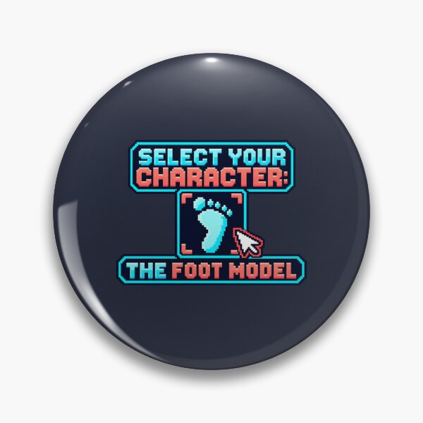 Item preview, Select Your Character – Retro Foot Model Graphic designed and sold by Bernd Friese.