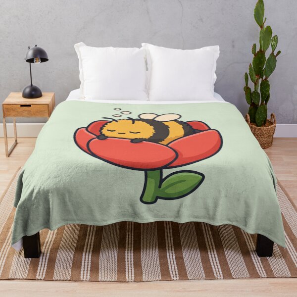 Item preview, Sleepy Bumblebee Napping in a Red Tulip designed and sold by Rariks.