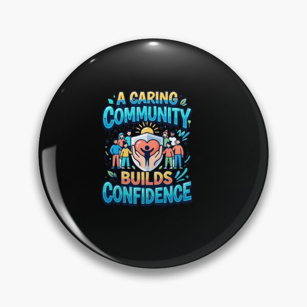 Item preview, Caring Community Builds Confidence Support Design Oregon School designed and sold by AmeliaShirts.