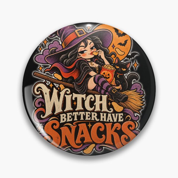 Item preview, Witch Better Have Snacks Vintage Halloween designed and sold by THAT-ONE-TEE.