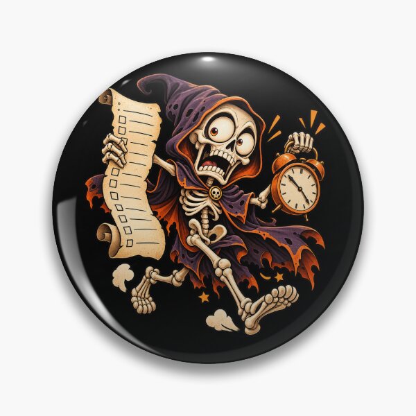Item preview, Last Minute Skeleton Halloween Humor designed and sold by Haji  Kamora.