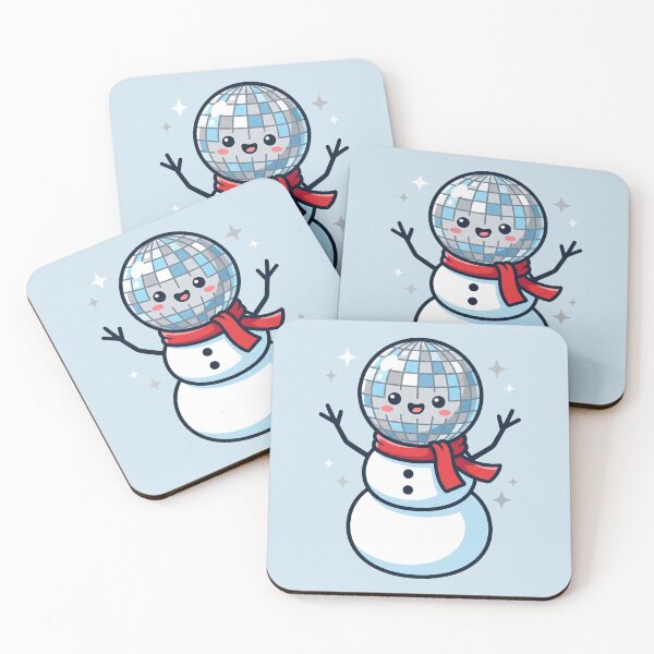 Item preview, Disco Snowman with Mirrorball Head, Christmas Party designed and sold by Rariks.
