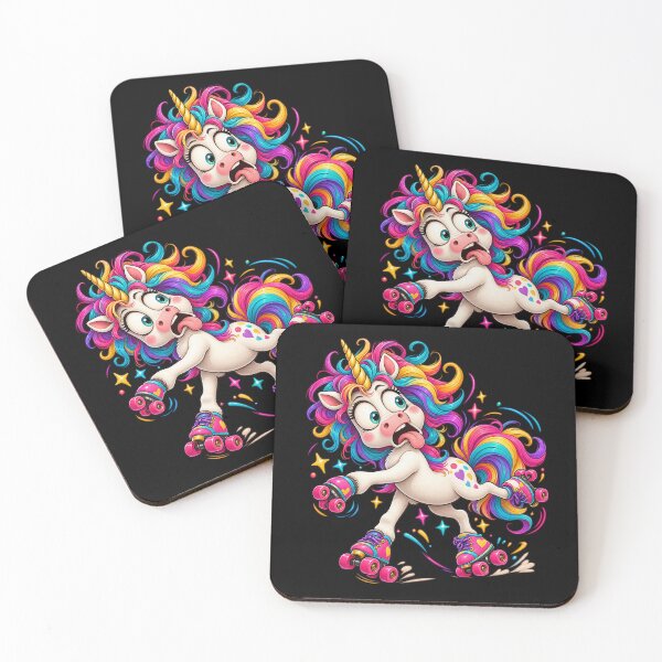 Item preview, Chaotic Little Unicorn Funny Rainbow designed and sold by Haji  Kamora.
