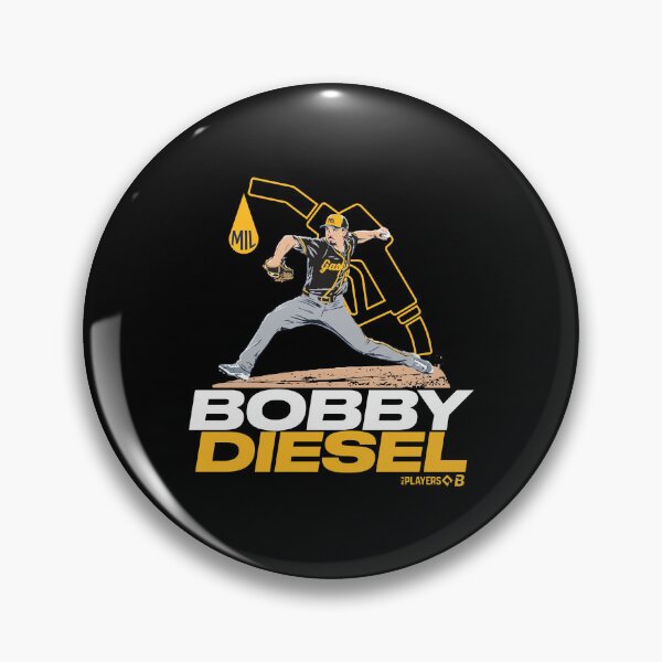 Item preview, Milwaukee Brewers #54 Bobby Diesel Pitching designed and sold by cozygamerstore.
