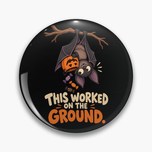 Item preview, Halloween Bat Candy Fail - This Worked On The Ground designed and sold by MOTIFOLK.