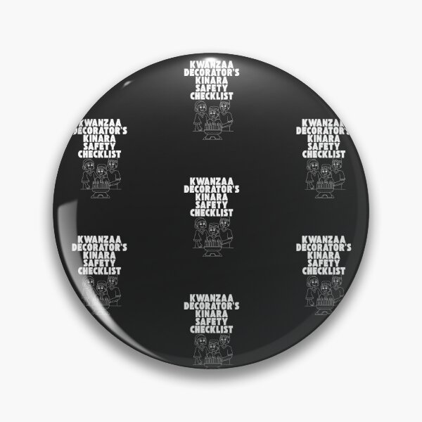 Item preview, Kwanzaa Decorator's Kinara Safety Checklist designed and sold by Bubpat.