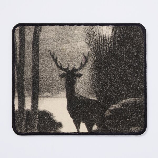 Item preview, Stag in the Moonlight, William Morris Hunt designed and sold by AngyDesigns49.