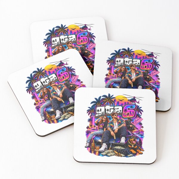 Item preview, GTA 6, Grand Theft Auto VI Graphic, Vice City Gaming, Jason Lucia designed and sold by Maris8Mihok.