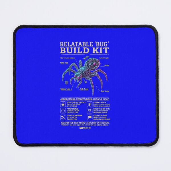 Item preview, Relatable 'Bug' Build Kit - Cyberpunk Tech Spider designed and sold by CoffeeAndChao.