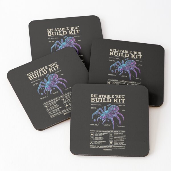 Item preview, Relatable 'Bug' Build Kit - Cyberpunk Tech Spider designed and sold by CoffeeAndChao.