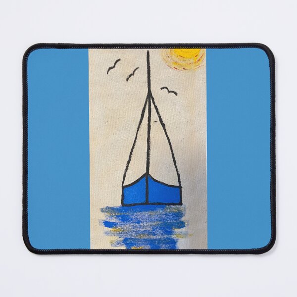 Item preview, Sailboat – Marine illustration designed and sold by Graffystyle.