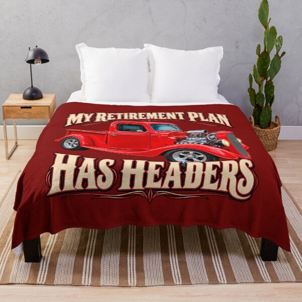 Item preview, My Retirement Plan Has Headers Hot Rod Truck designed and sold by TZehrfeldPhotos.