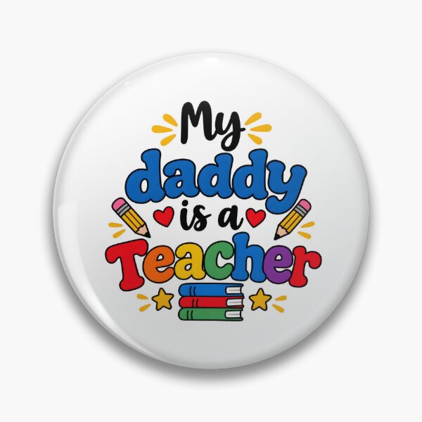 Item preview, My daddy is a teacher. designed and sold by RBBeachDesigns.