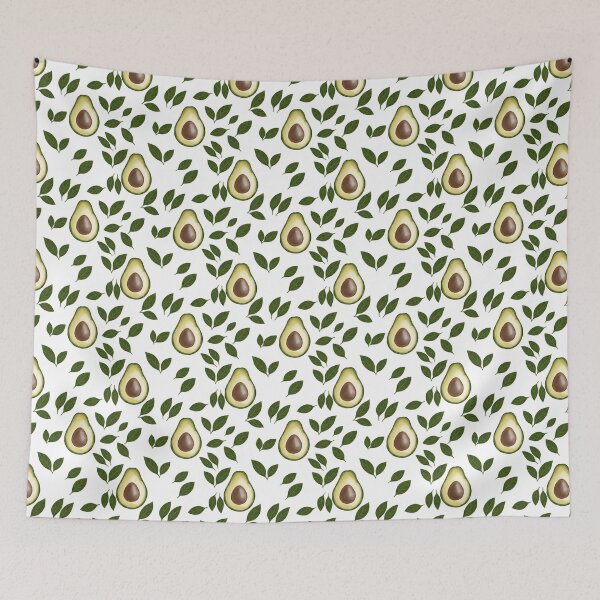 Item preview, Cute Avocado Seamless Pattern designed and sold by Jemmiko.