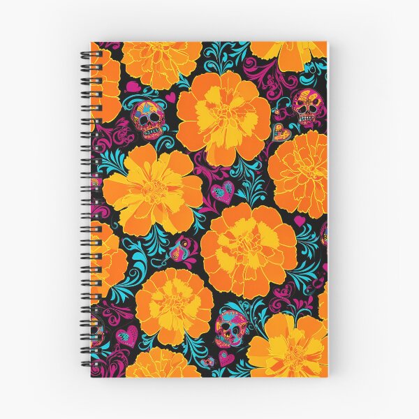 Item preview, Mexican Sugar Skull Dia De Los Muertos Pattern 07 designed and sold by The Design Asset Station.