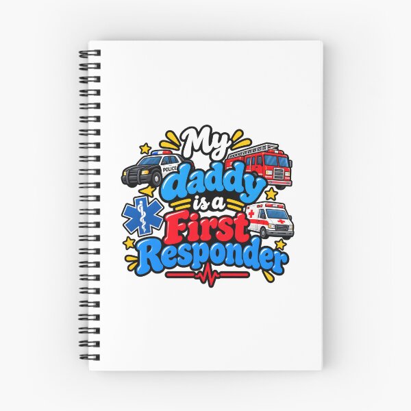 Item preview, My daddy is a first responder. designed and sold by RBBeachDesigns.