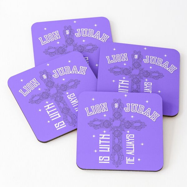 Item preview, The Lion Of Judah - Crucifixion Messiah Resurrection Inspo Quotes - Christmas Gifts - Purple designed and sold by Doiemacreations.