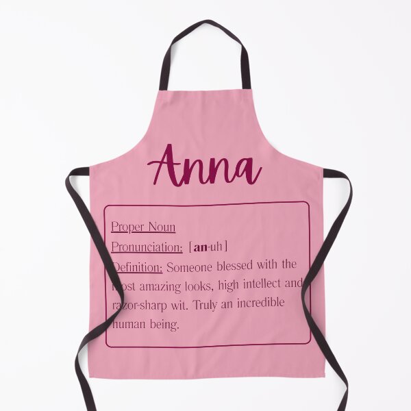 Aperçu de l'œuvre Anna - Définition du dictionnaire créée et vendue par AndysTeeShop.