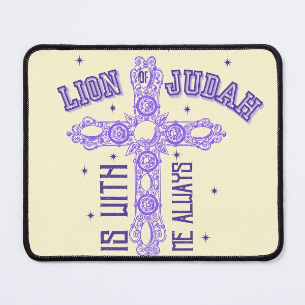 Item preview, The Lion Of Judah - Son Of God Christian Spirituality Inspirtional Quotes - Christmas Gifts For Dad - Yellow designed and sold by Doiemacreations.