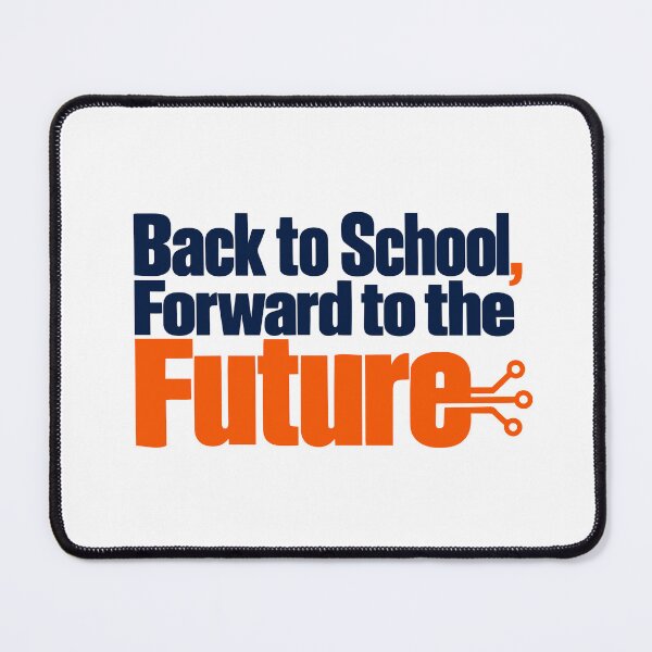 Item preview, Back to School Forward to the Future Bold Typography AI Student Humor designed and sold by ThreadQuirk.