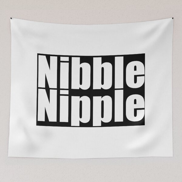 Item preview, The Nibble Nipple Print designed and sold by Lichentroupe63.