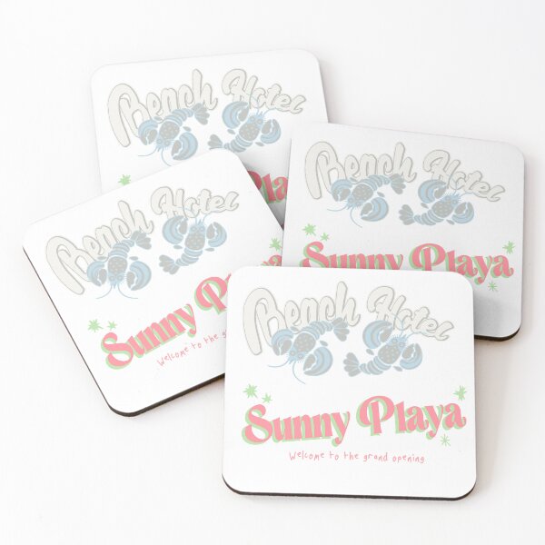 Item preview, Beach Hotel Sunny Playa Welcome Grand Opening Lobster T-Shirt designed and sold by Atique Creations.