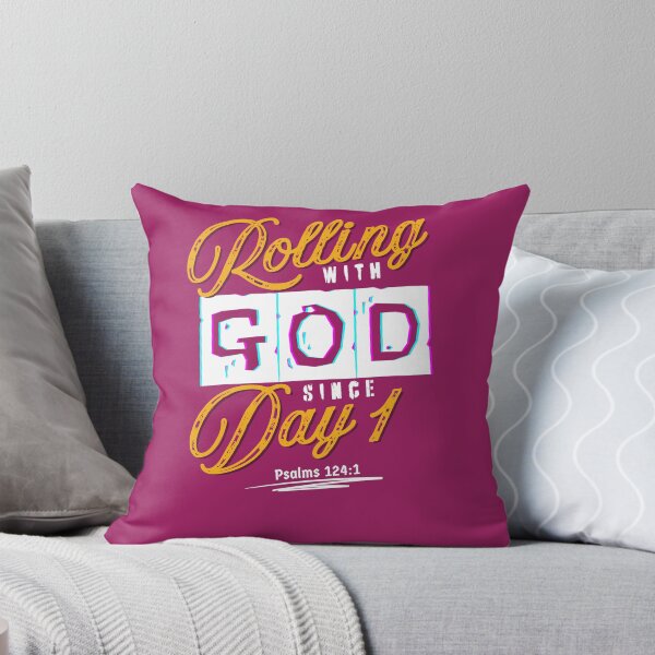 Item preview, Rolling With God - Christ Christianity Holy Ghost Easter Inspo Quotes   - Christmas Gifts For Husband - Pink designed and sold by Doiemacreations.