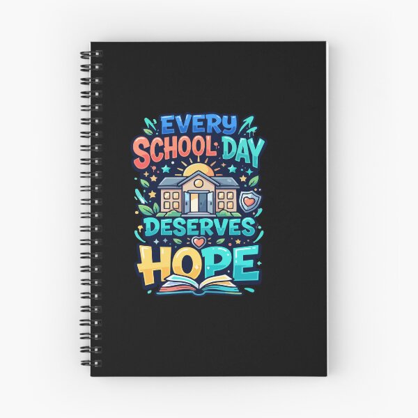 Item preview, Every School Day Deserves Hope Education Design Oregon School designed and sold by AmeliaShirts.
