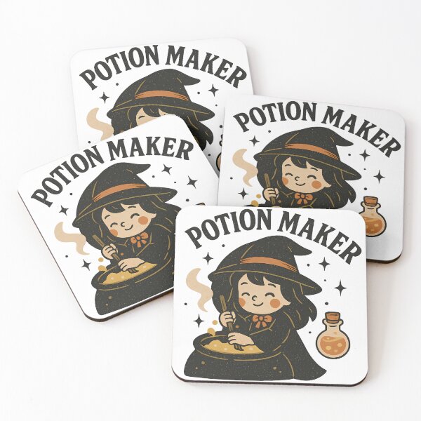 Item preview, Potion Maker – Kawaii Retro Witch designed and sold by Big Smile Studio.