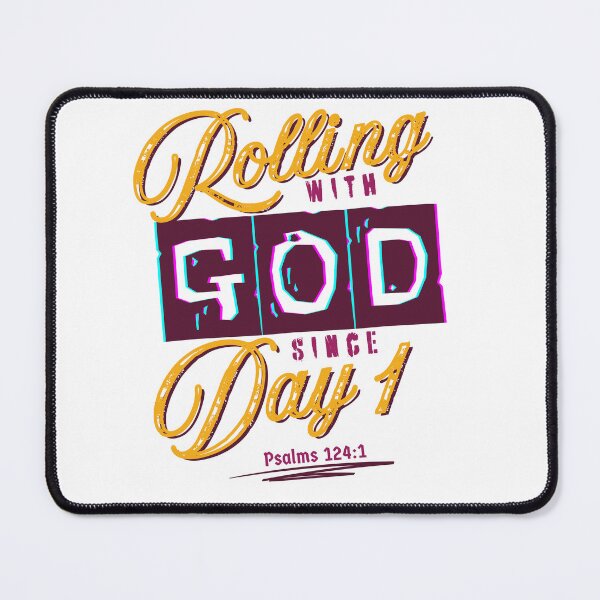 Item preview, Rolling With God - Baptism Christian Son Of God Inspirational Bible Verses - Christmas Gifts For Mom - White designed and sold by Doiemacreations.