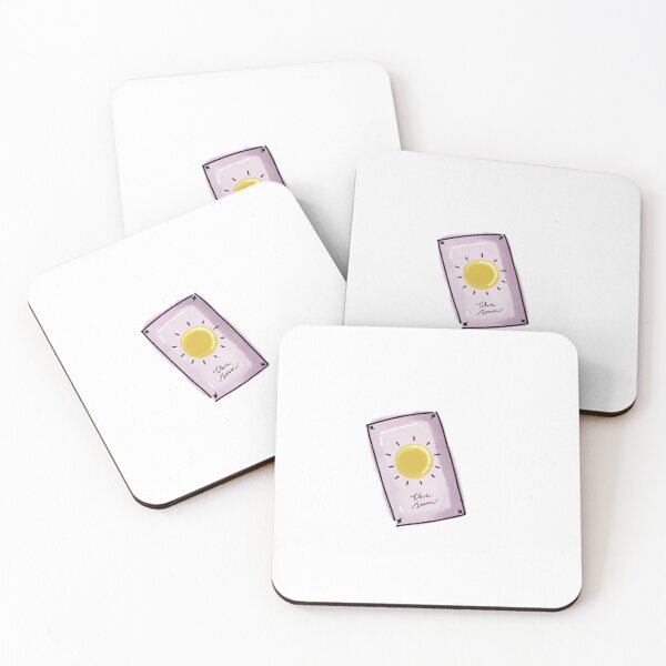 Item preview,  The Sun Tarot Card, Pastel Witchy Sticker designed and sold by Lantern Hollow.