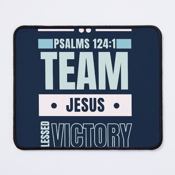 Item preview, Team With Jesus - Christ Spirituality Messiah Easter Inspo Quotes - Christmas Gifts For Wife - Navy Blue designed and sold by Doiemacreations.