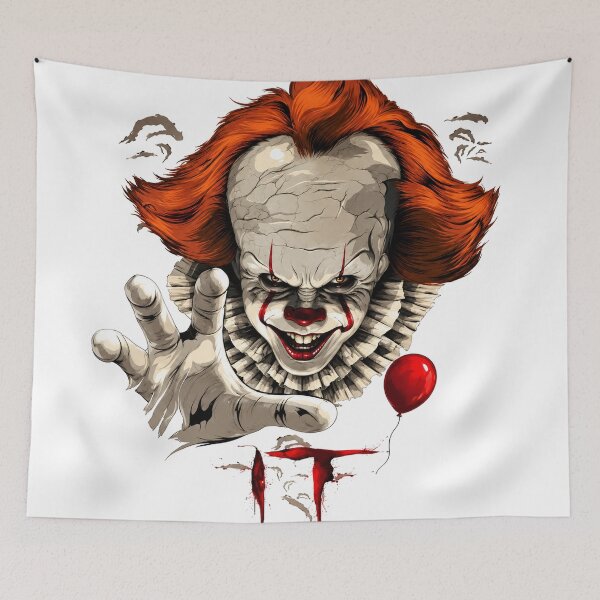 Item preview, Nightmare Clown – Red Balloon Horror Art designed and sold by TSHIRTprject.