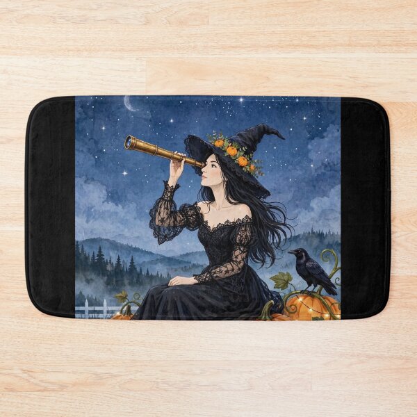 Item preview, The Witch Dreaming Beneath a Thousand Stars. designed and sold by DibujandoPorfa.